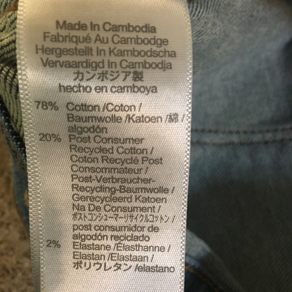 Madewell Stovepipe Jeans 26P - Picture 5 of 6